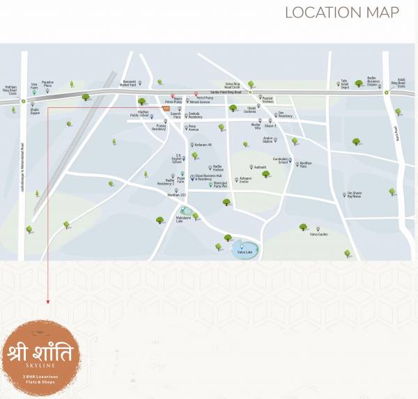  shri-shanti-skyline Location Plan