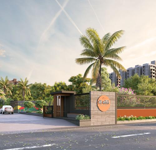  shri-shanti-skyline Entrance Gate Security Cabin