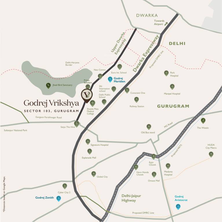  vrikshya Location Plan