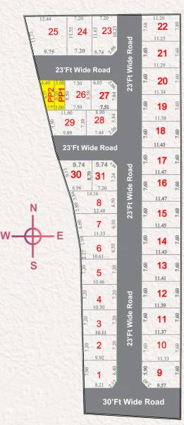  rr-chenthur-paradise Layout Plan
