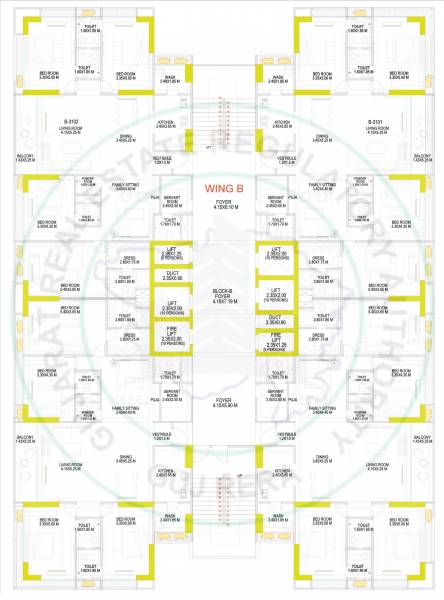  ag-highline Highline Phase 2 Cluster Plan For Typical Floor Plan