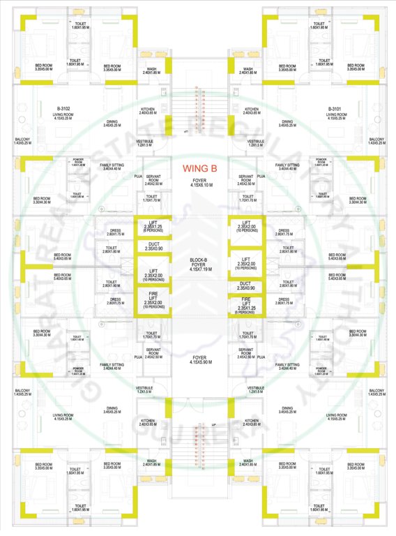  ag highline Highline Phase 2 Cluster Plan For Typical Floor Plan