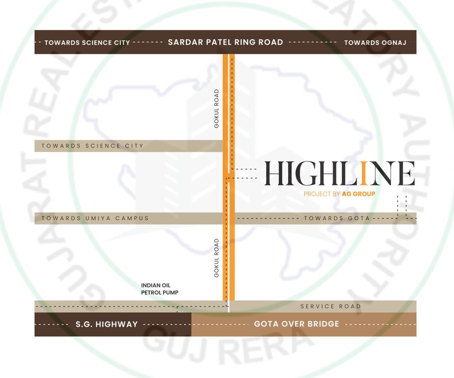  ag highline Location Plan