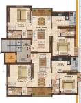 Aahana Cluster Plan For Typical Floor Plan ayana-aarna-aahana Aahana Cluster Plan For Typical Floor Plan