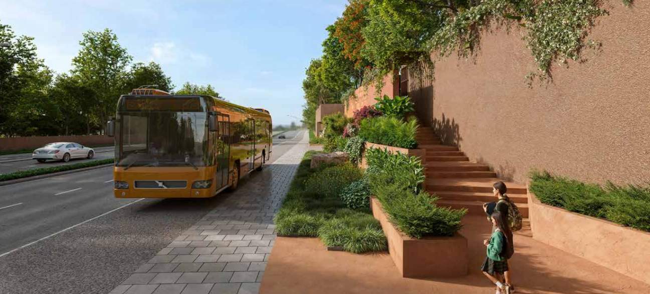  songs of the sun Internal Roads & Footpaths