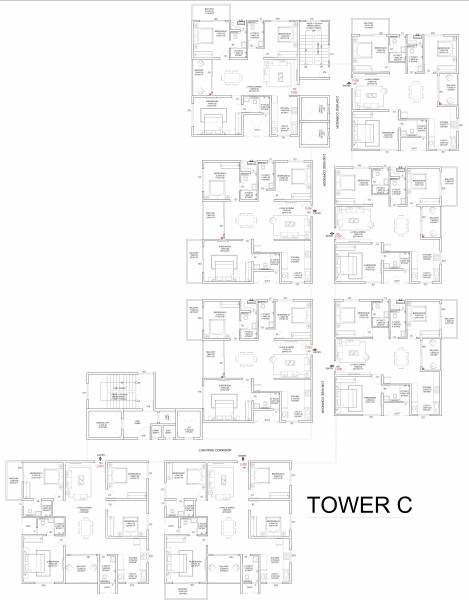  akino Trendsquares Panathur Block C Cluster Plan