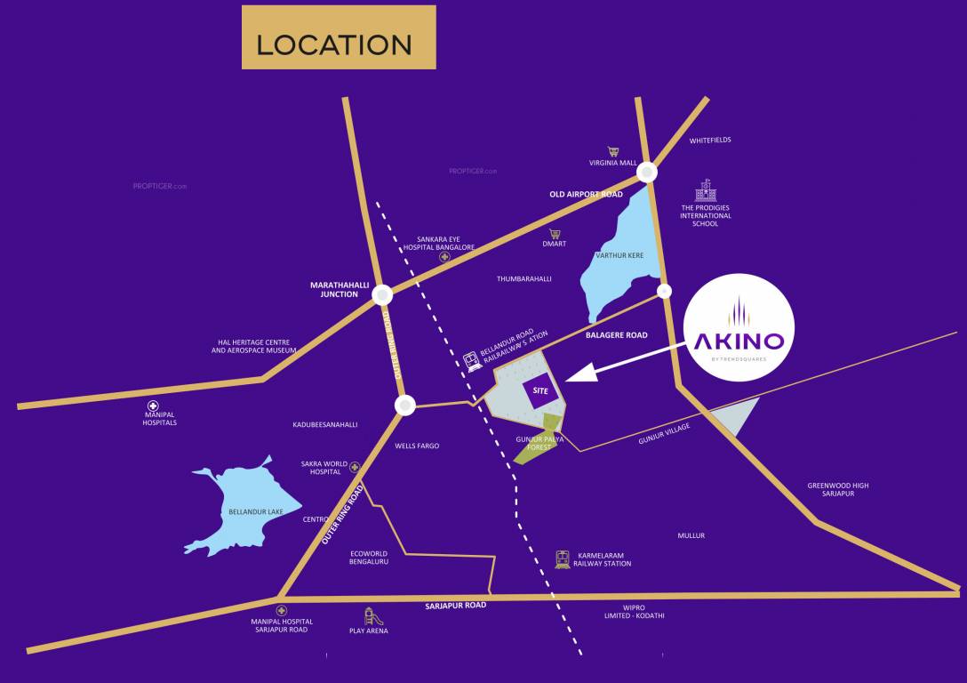  akino Location Plan