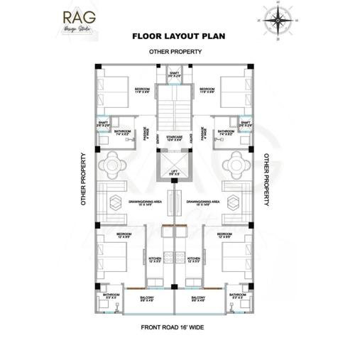  housing-reality-apartment Housing Reality Apartment Cluster Plan