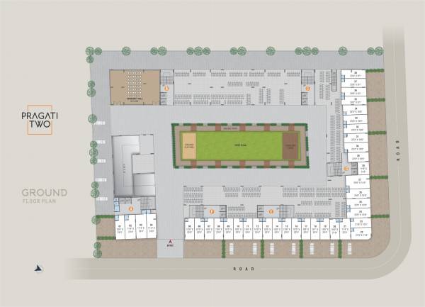  pragati-two Block  A Cluster Plan