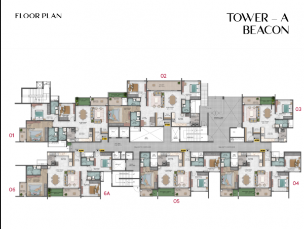  capitol-residences Beacon Cluster Plan
