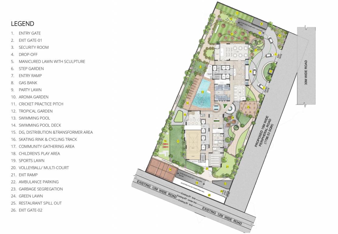  saffron 360 Master Plan