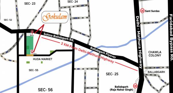  sarvome-gokulam Location Plan