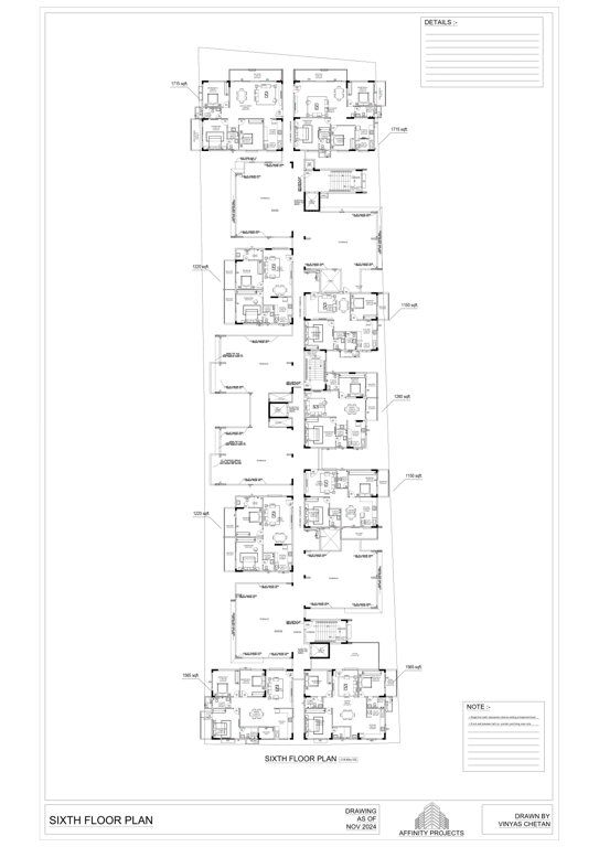  sarovar Affinity Sarovar Cluster Plan