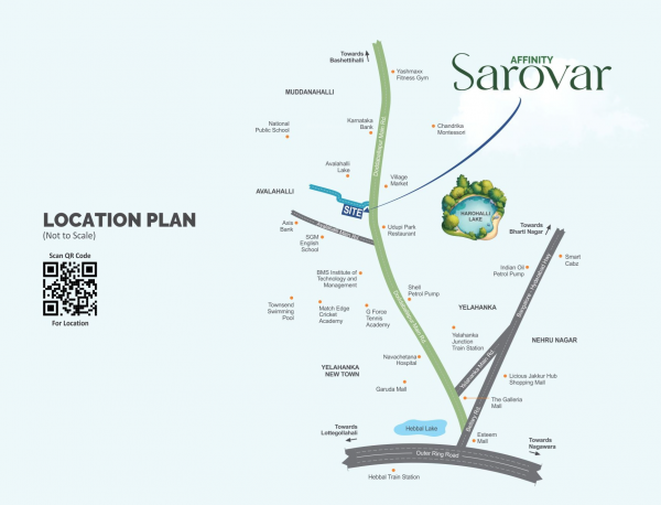  sarovar Location Plan