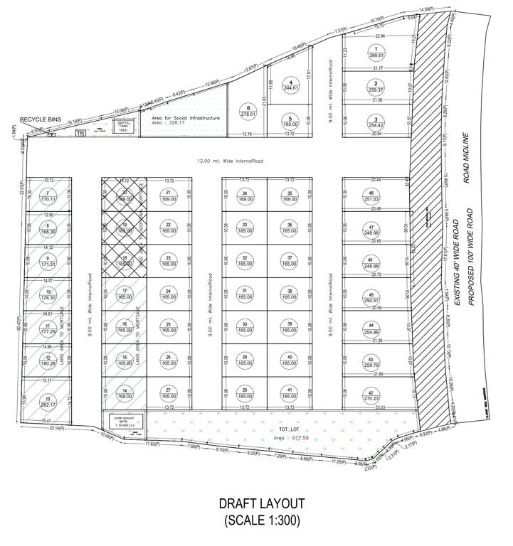 lakshmi enclave Layout Plan