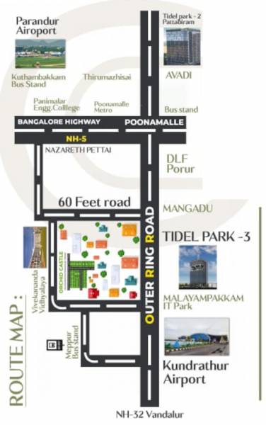  orchid-castle Location Plan