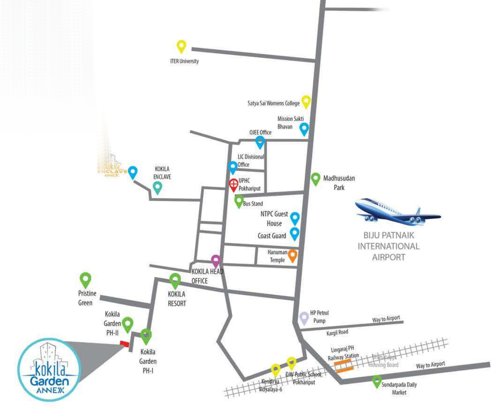 Location Plan kokila-garden-annex Location Plan