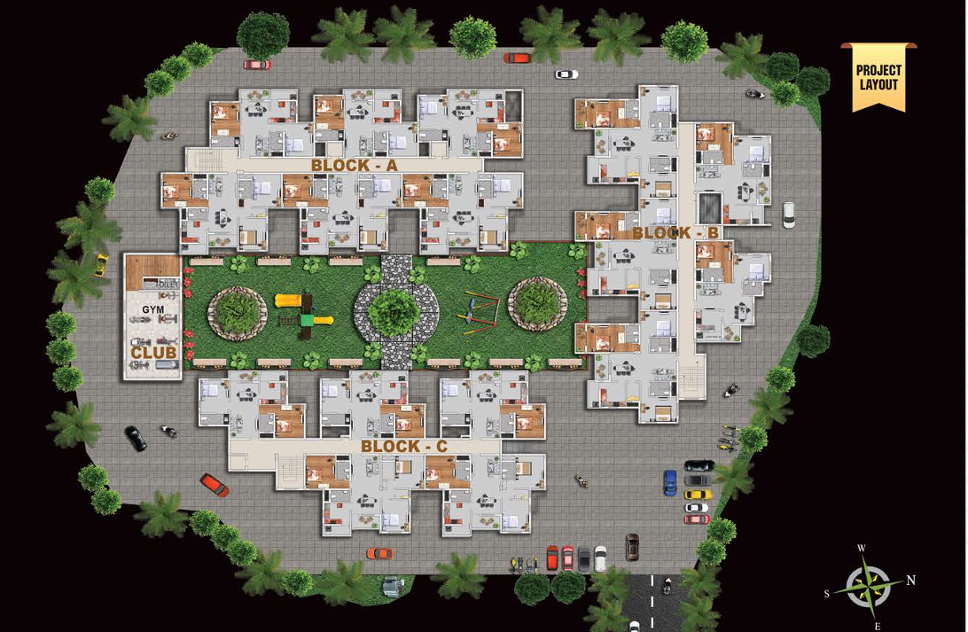  enclave annex Layout Plan