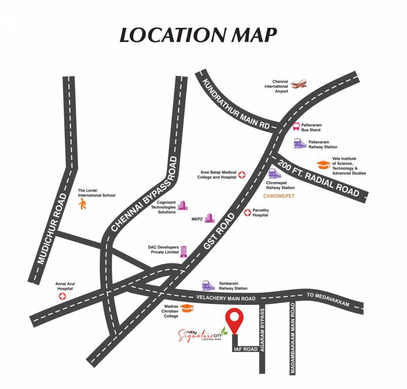  signature city Location Plan