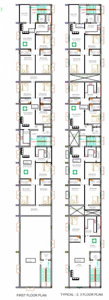  aswin Aswin Cluster Plan from 1st to 3rd Floor