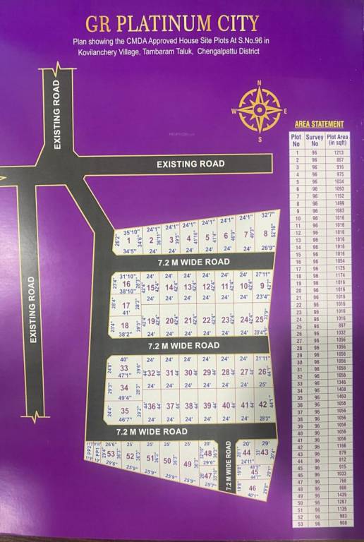  gr platinum city Layout Plan