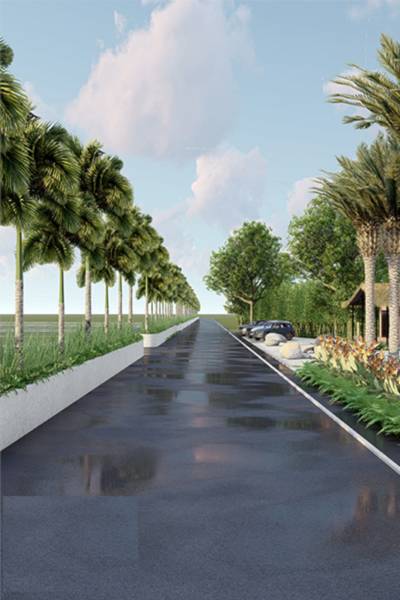  honeycomb Internal Roads & Footpaths