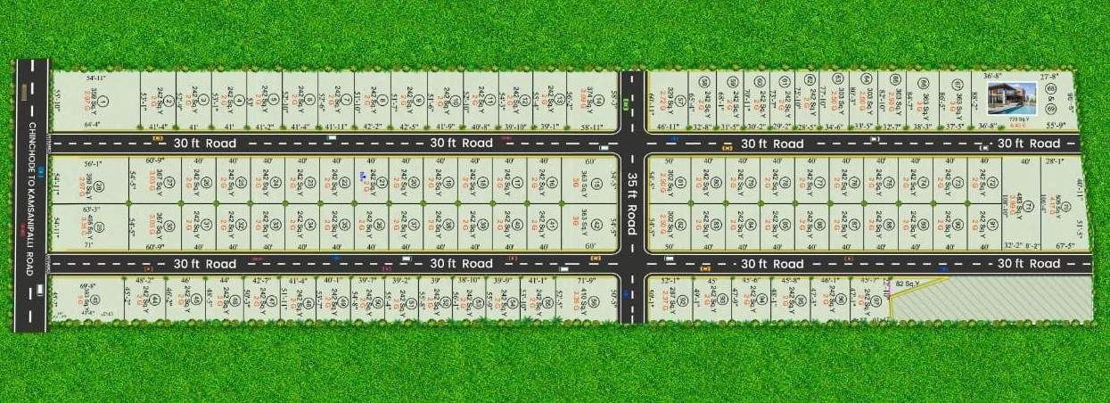  kalpavruksha farm plots Layout Plan