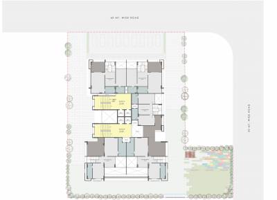  e-iii Block A And B Cluster Plan For 14th Pent House Floor