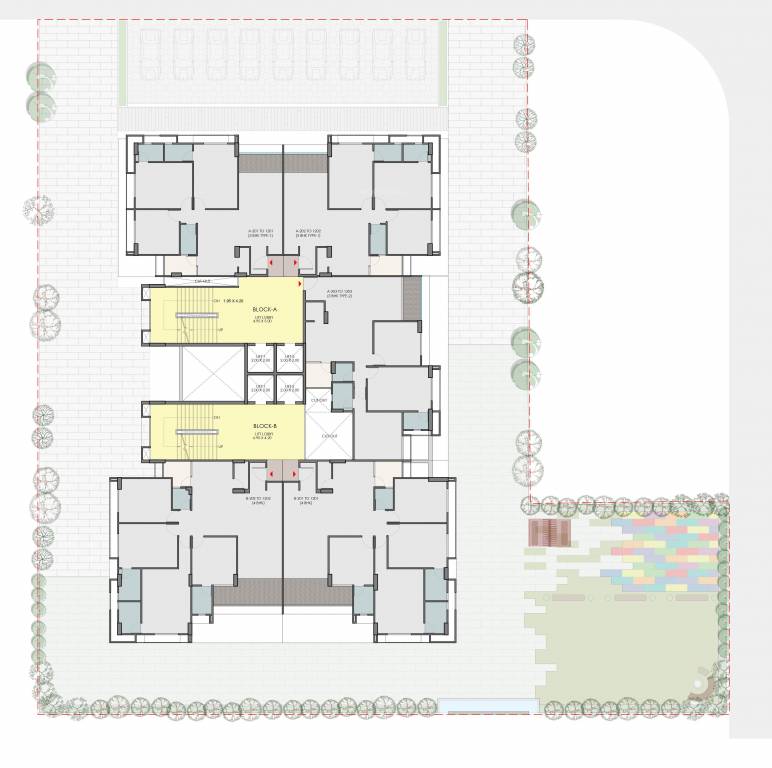  e iii Block A And B Cluster Plan From 2nd To 12th Floor