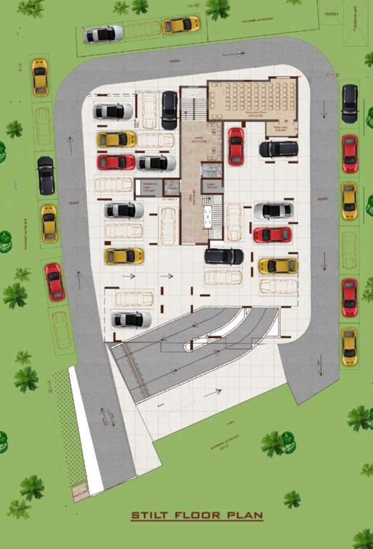  chandana towers Chandana Towers Cluster Plan