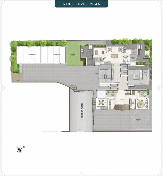  amaraa Amaraa Cluster Plan for Stilt Floor Plan