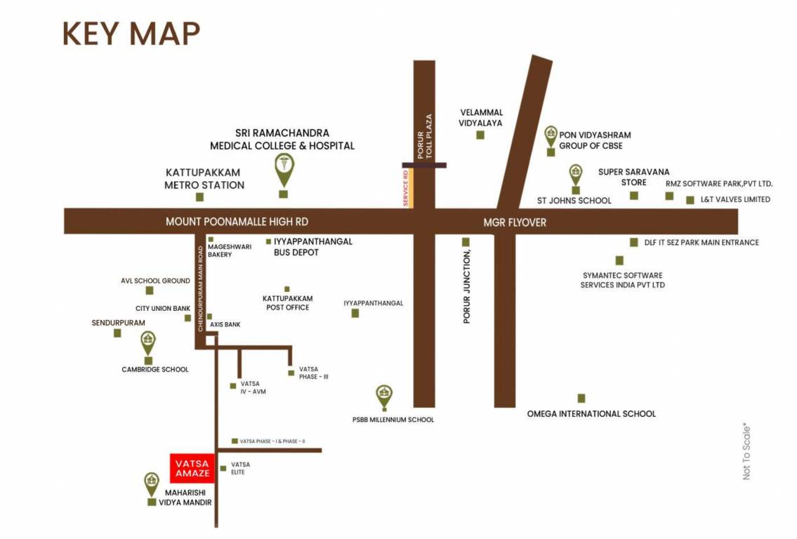 vatsa amaze Location Plan