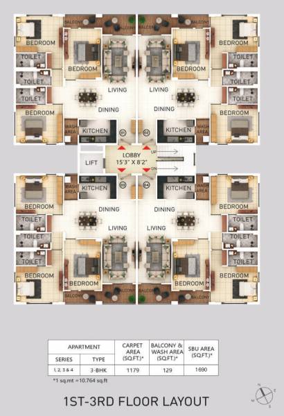 Jsp Harmony Cluster Plan From 1st To 3rd Floor jsp-harmony Jsp Harmony Cluster Plan From 1st To 3rd Floor