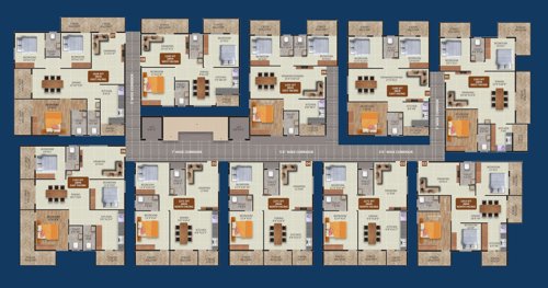  sri-gayathri-avenue Sri Gayathri Avenue Cluster Plan from 1st to 4th Floor