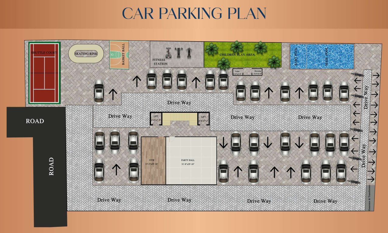  sri gayathri avenue Sri Gayathri Avenue Stilt Cluster Plan