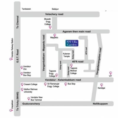  velan-nagar Location Plan