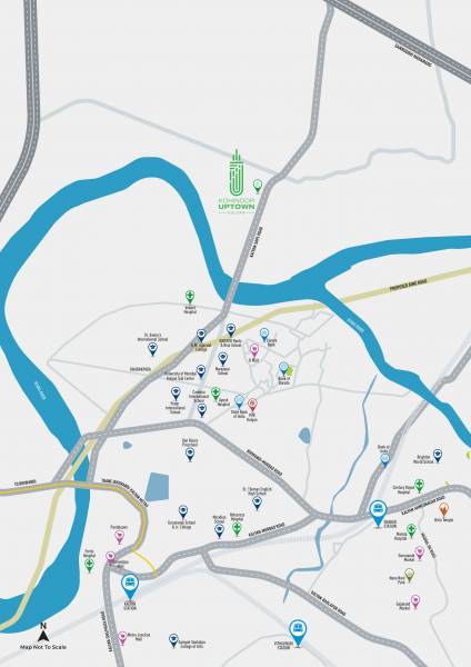  uptown-kalyan Location Plan