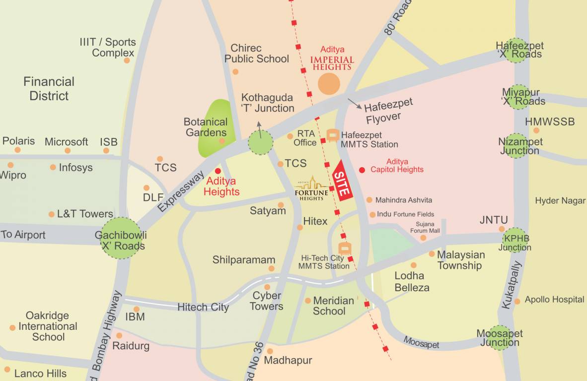  fortune heights Location Plan