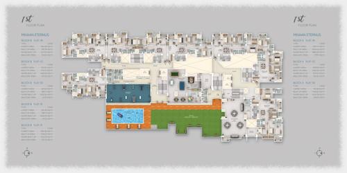  mivaan-eternus Block A And Block B Cluster Plan for 1st Floor
