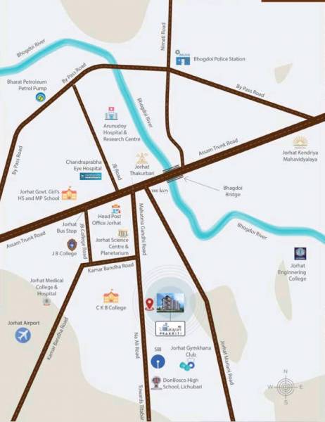  prakriti Location Plan