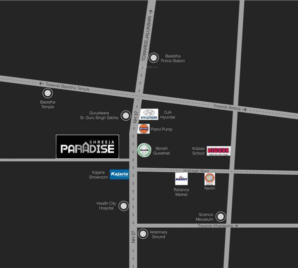  paradise Location Plan