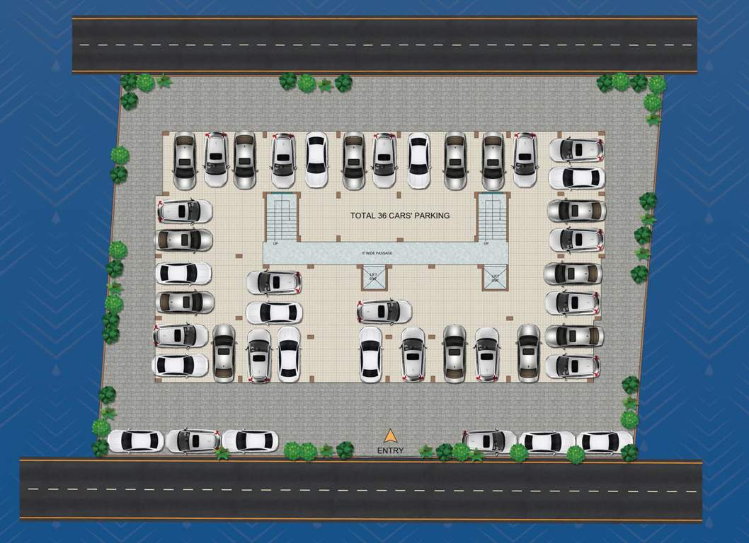 ratna villa Ratna Villa Cluster Plan For Ground Floor