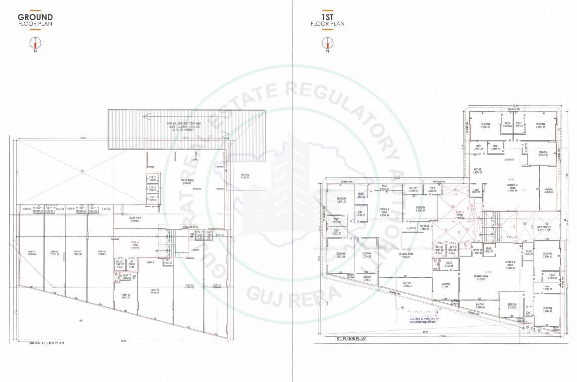  riverside 38 Block A Cluster Plan from ground to 1st Floor