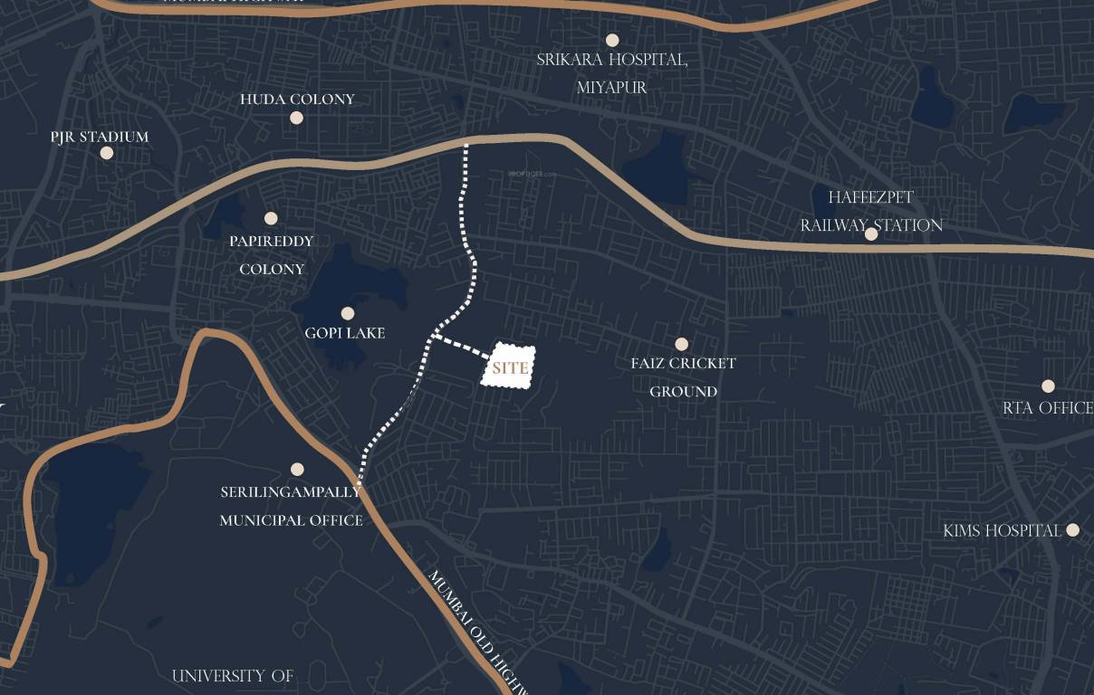  vrindavan Location Plan