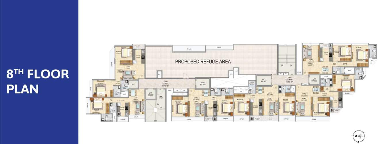  dtg avenue 68 Wing B Cluster Plan