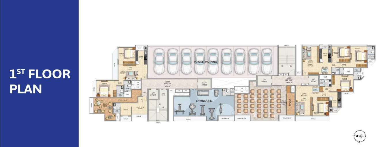  dtg avenue 68 Wing B Cluster Plan