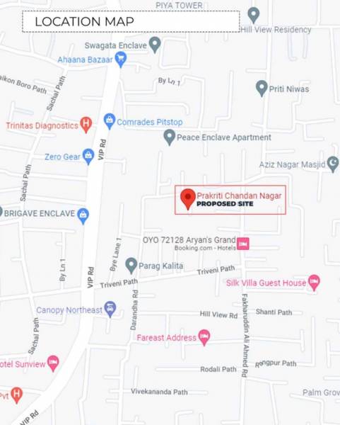  prakriti Location Plan
