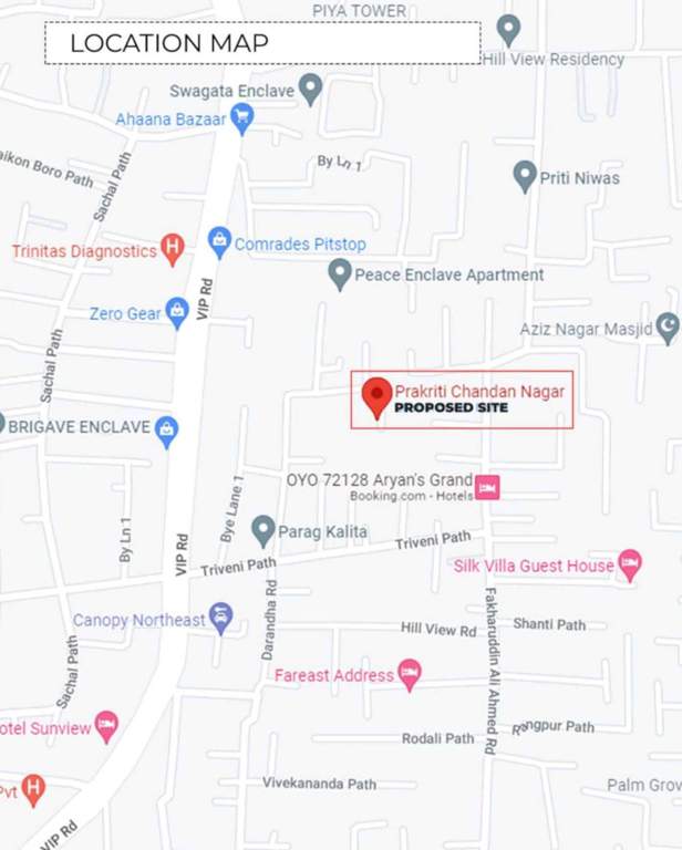  prakriti Location Plan