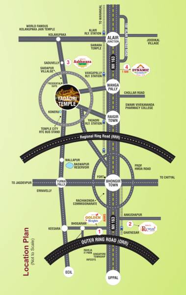  aabharana Location Plan