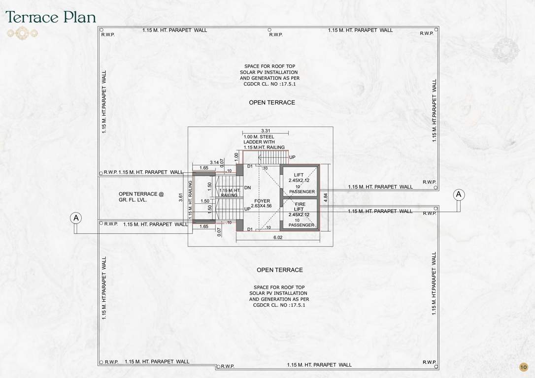  shivalaya 24 Shivalaya 24 Terrace Cluster Plan
